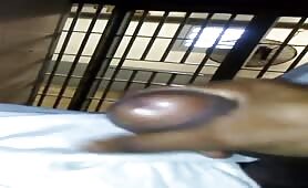 Masturbating while I wait in jail