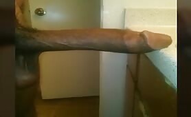 Beautiful and delicious long black cock