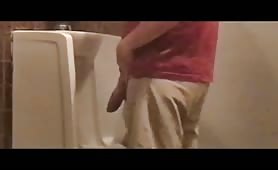 hidden cam true monster in a public toilet